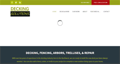 Desktop Screenshot of decking-solutions.com